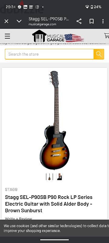 Stagg Electric Guitar 6