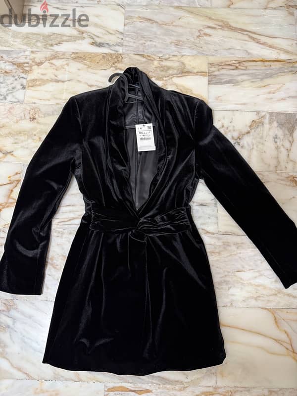 New Zara Black Dress 1