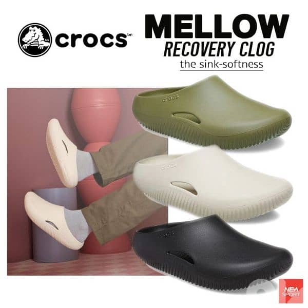 Medical Grade Mellow Recovery Crocs Clog 0