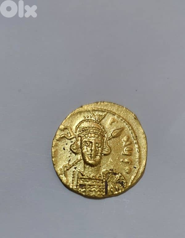 Ancient BYZANTINE Gold Coin emperor Constantine IV Pogonatus 674 AD 0