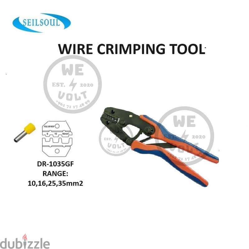 Crimping Tools Embout - Crimping tools RJ45, Crimping Tools MC4 3
