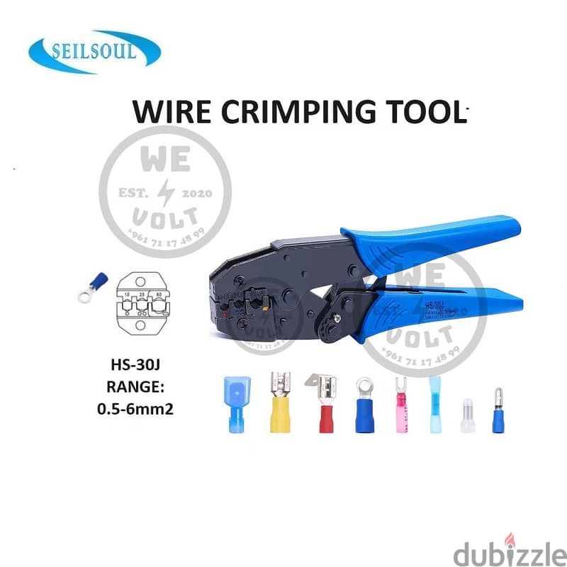 Crimping Tools Embout - Crimping tools RJ45, Crimping Tools MC4 6