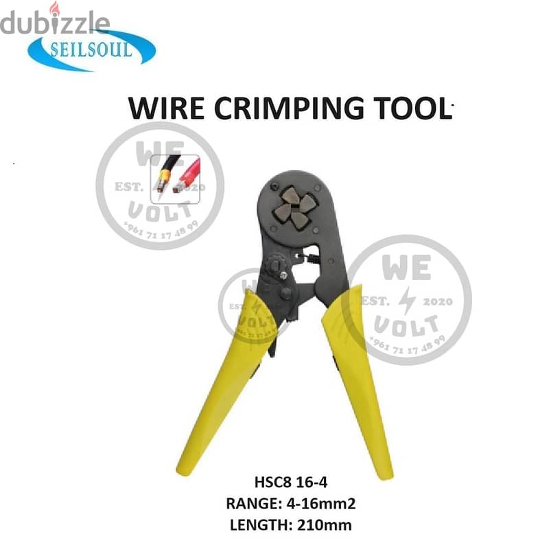 Crimping Tools Embout - Crimping tools RJ45, Crimping Tools MC4 7