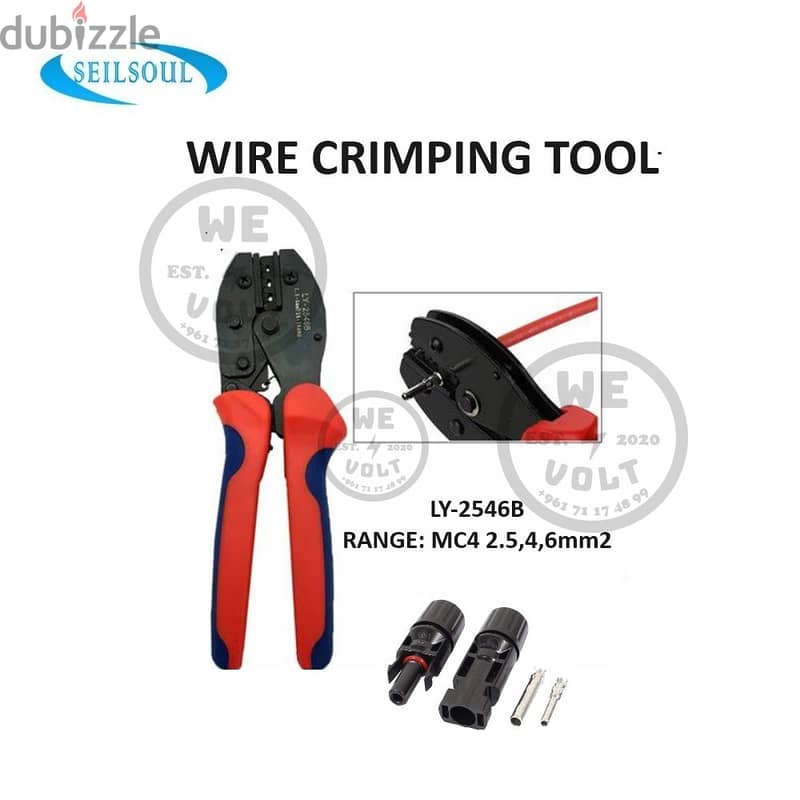 Crimping Tools Embout - Crimping tools RJ45, Crimping Tools MC4 9