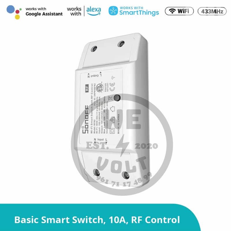 Sonoff Smart Wifi Switch Basic R2 , BasicRf, BasicR4, 4ChR3, 4ChProR3 1