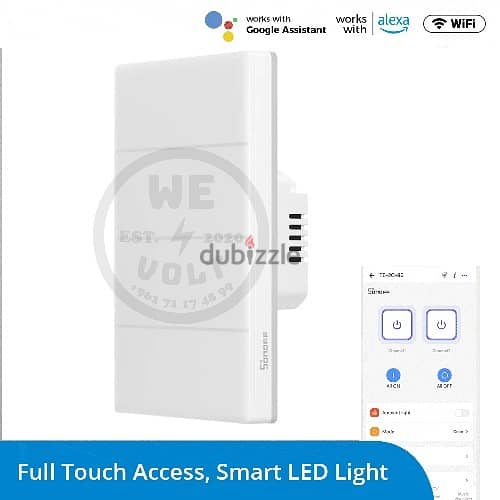 SONOFF Wall Switches EU US (Touch Panel) 0