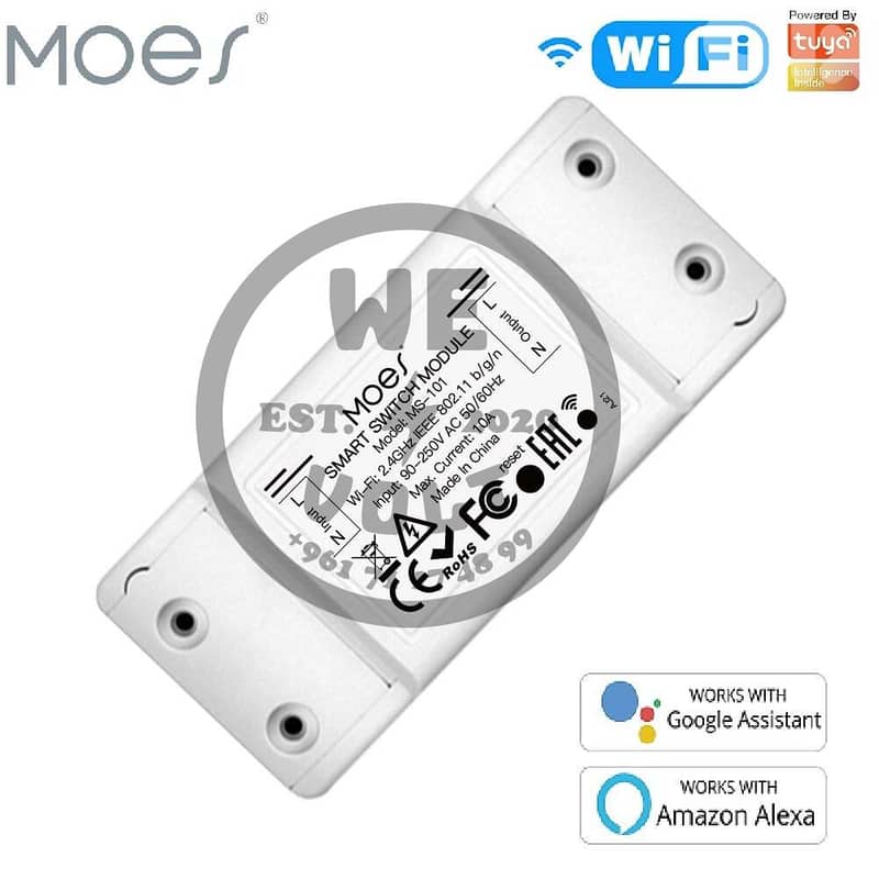 WiFi Smart Switches (With/Without RF, PM) | MOES – We VoLT 0