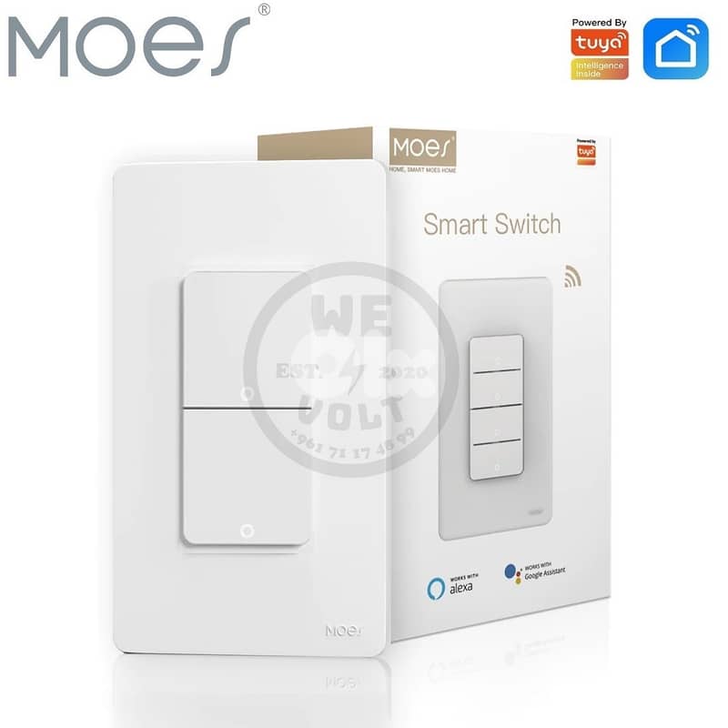 MOES WiFi Wall Switches EU US 1