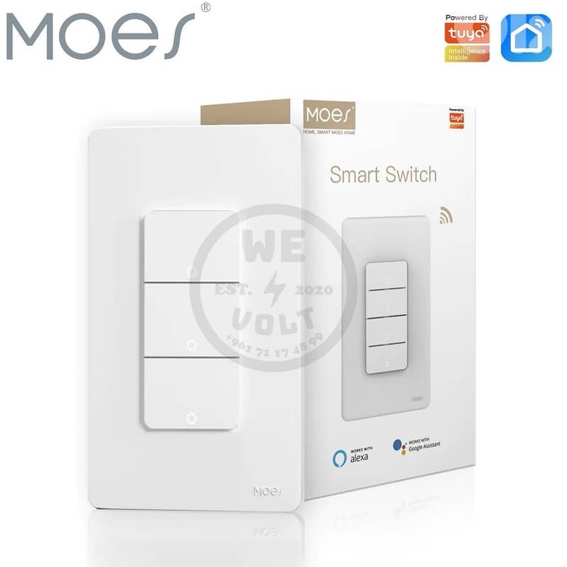 MOES WiFi Wall Switches EU US 2