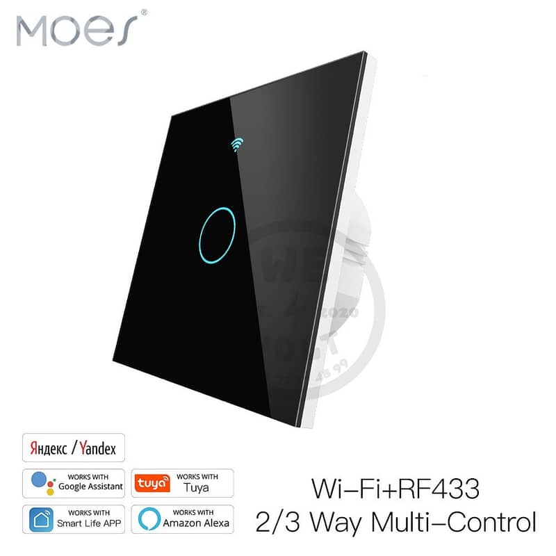 MOES WiFi Wall Switches EU US 8