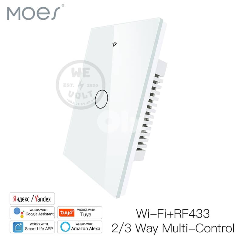 MOES WiFi Wall Switches EU US 13