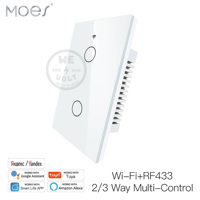 MOES WiFi Wall Switches EU US 14