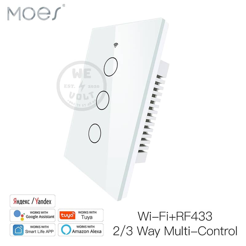 MOES WiFi Wall Switches EU US 15