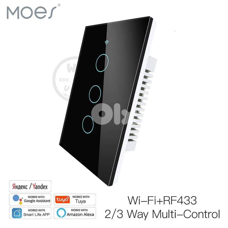 MOES WiFi Wall Switches EU US 19
