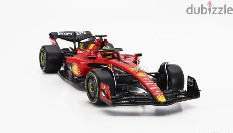 C. Leclerc Ferrari SF-23 (GP Italy 2023) diecast car model 1;18 3