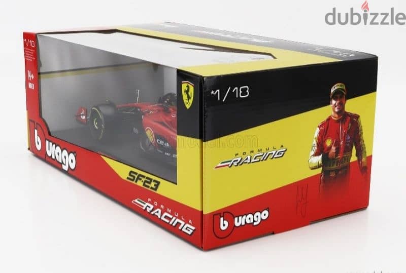 C. Leclerc Ferrari SF-23 (GP Italy 2023) diecast car model 1;18 8