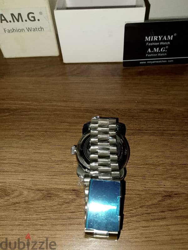 ساعة رجالية مميزة ماركة A. M. G ، نوعية ممتازة ، مع كفالة سنة كاملة 6