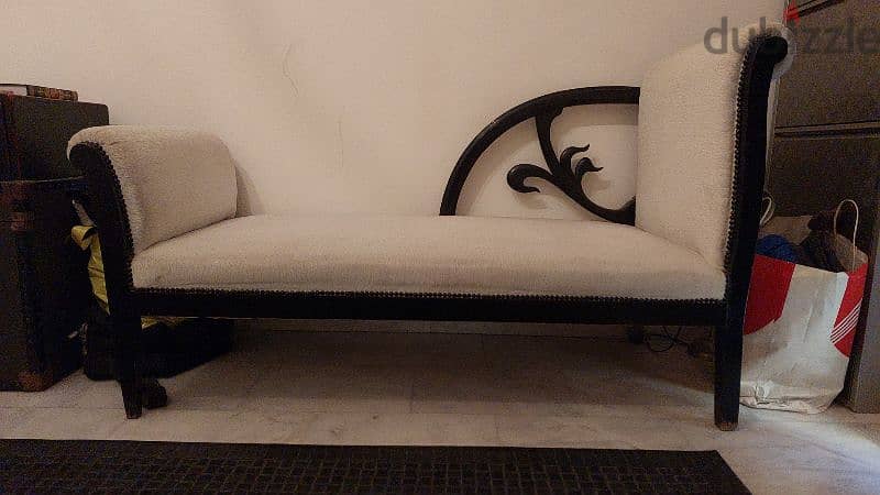 Antique French Chaise longue 1