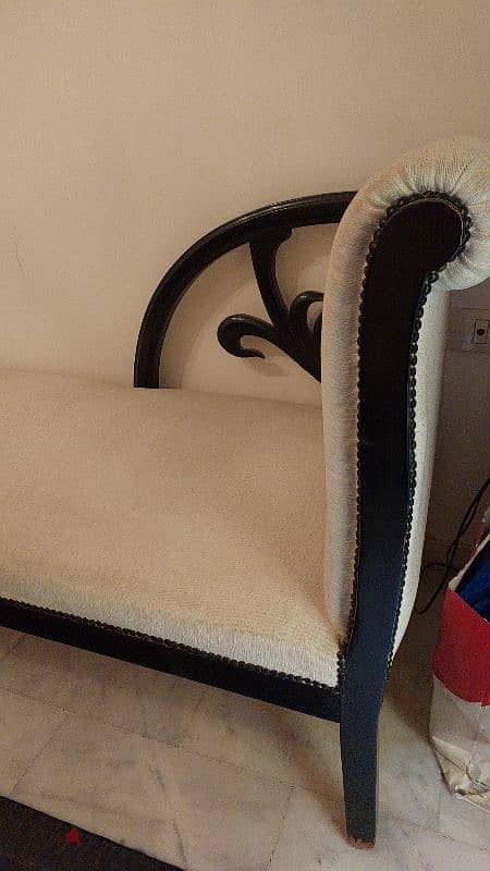 Antique French Chaise longue 2