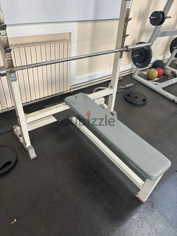 olympic bench, heavy duty 1