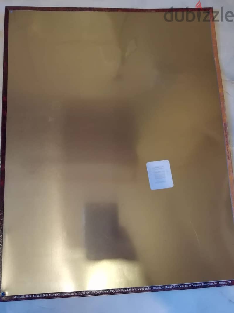 The Hulk Decorative 40*30cm retro style tin plate 1