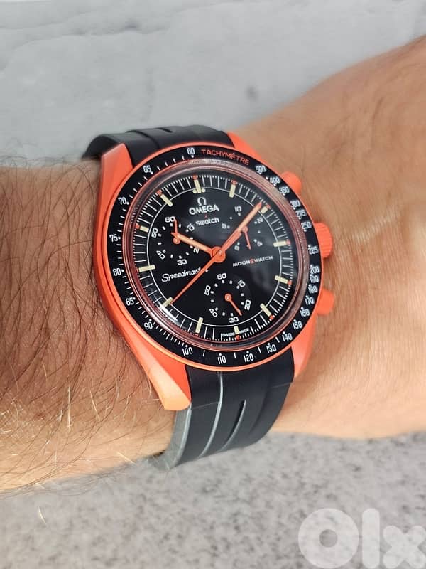 OMEGA X SWATCH MOONSWATCH MISSION ON EARTH “LAVA” - SCREEN PROTECTED 4