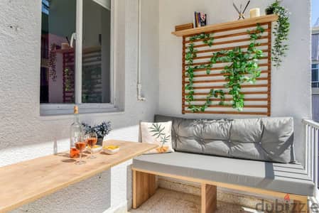 Fully Furnished 2 - BR Apartment in Mar Mkhayel