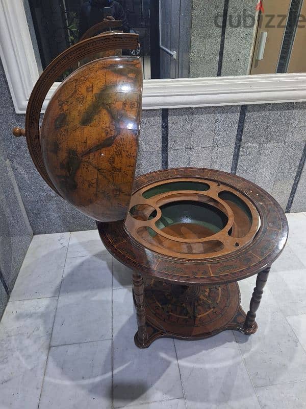 globe bar vintage Italy original 1