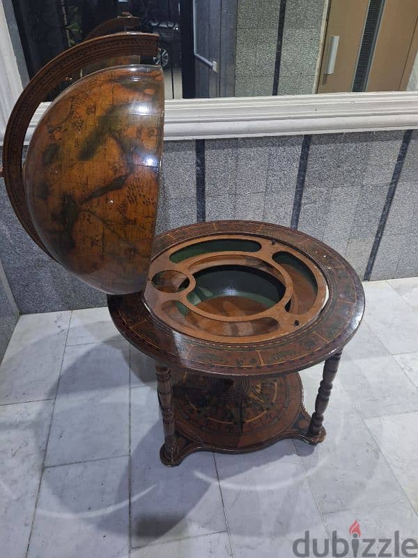 globe bar vintage Italy original 2
