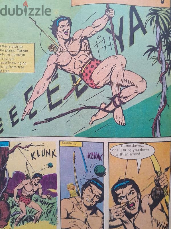 E. R. BURROUGHS 1974 TARZAN No. 68. BOY IS KIDNAPPED BY CANNIBALS! 2
