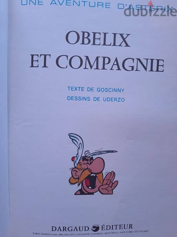 Asterix and Company 1976 First Edition Goscinny Uderzo Obelix Asterix 3
