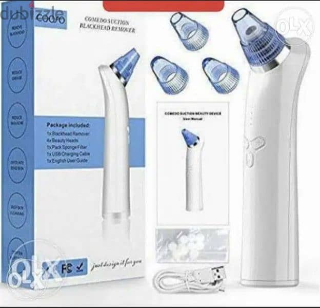 COOFO Blackhead Remover Pore Cleaner Vacuum Rechargeable/3$delivery 0