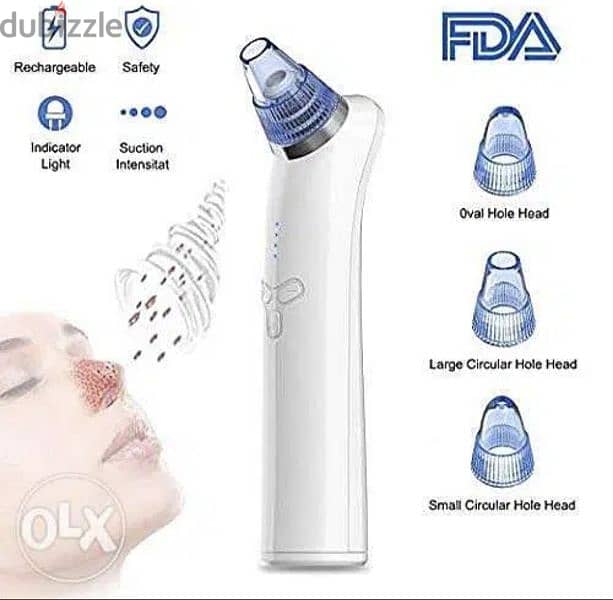 COOFO Blackhead Remover Pore Cleaner Vacuum Rechargeable/3$delivery 1