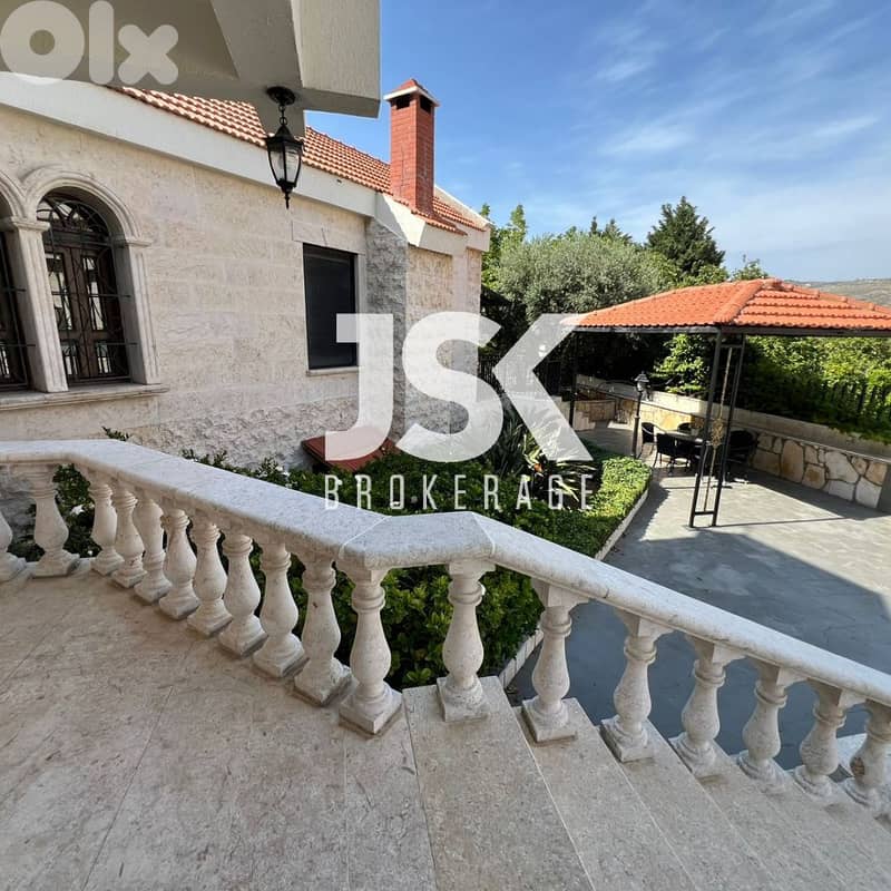 L08513-Villa for Sale in Gherfine, Amchit with a Big Garden 0
