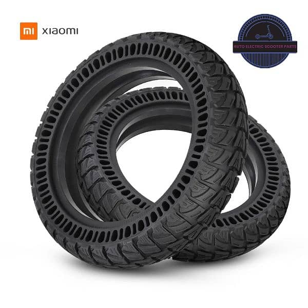 Electric scooter original Xiaomi solid Tire off-road 2025 8in 1