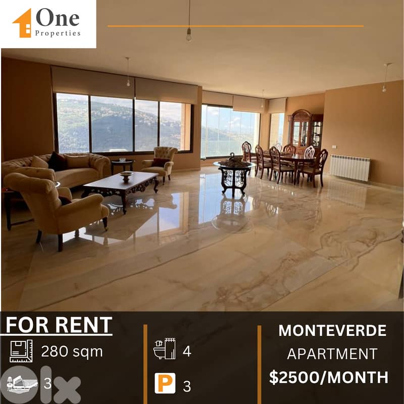 APARTEMENT FOR RENT IN MONTIVERDI 0