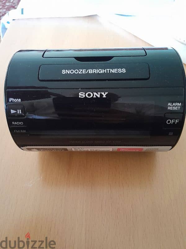 Sony  Dream Machine IPod/ All IPHONES Lightning Radio Alarm Clock. 3
