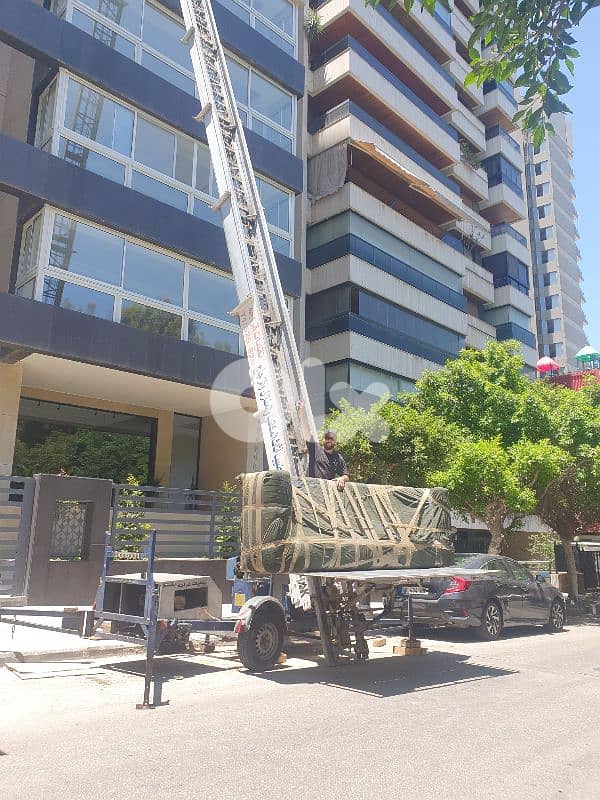 لنقل أثاث المنازل والمكاتب، تأجير رافعات 9