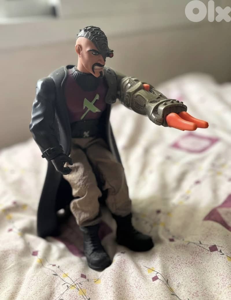 Vintage DOCTOR X MISSILE FIRING ARM - 2001 TOY ACTION MAN DR. X 0