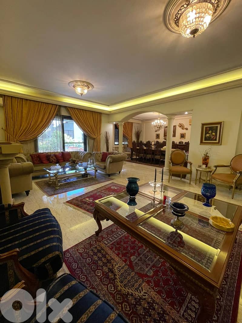 LUX Furnished 310m2 Duplex+Terrace 4 sale in Beit El Chaar-بيت الشعار 0