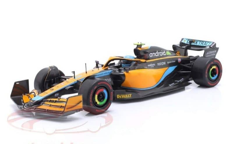 L. Norris McLaren MCL36 #4 (GP Romania 2022) diecast car model 1;18 1