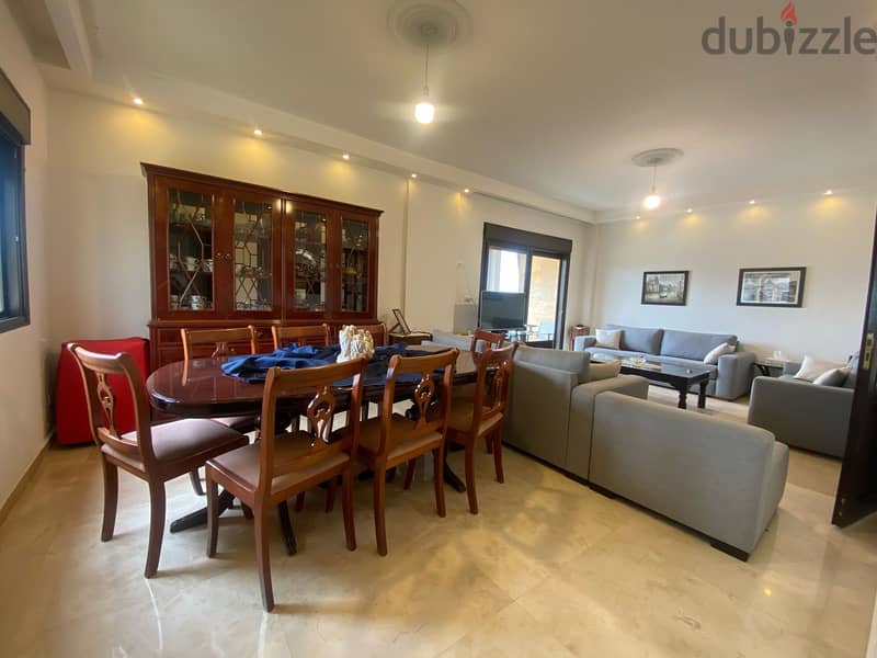 400m2 Triplex Apartment+Mountain View 4 Sale in Mansourieh- المنصورية 0