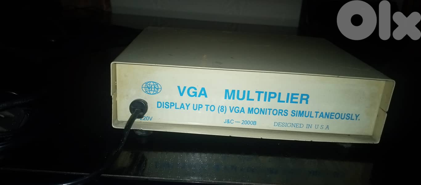 2x disply VGA multiplier . design in USA 1