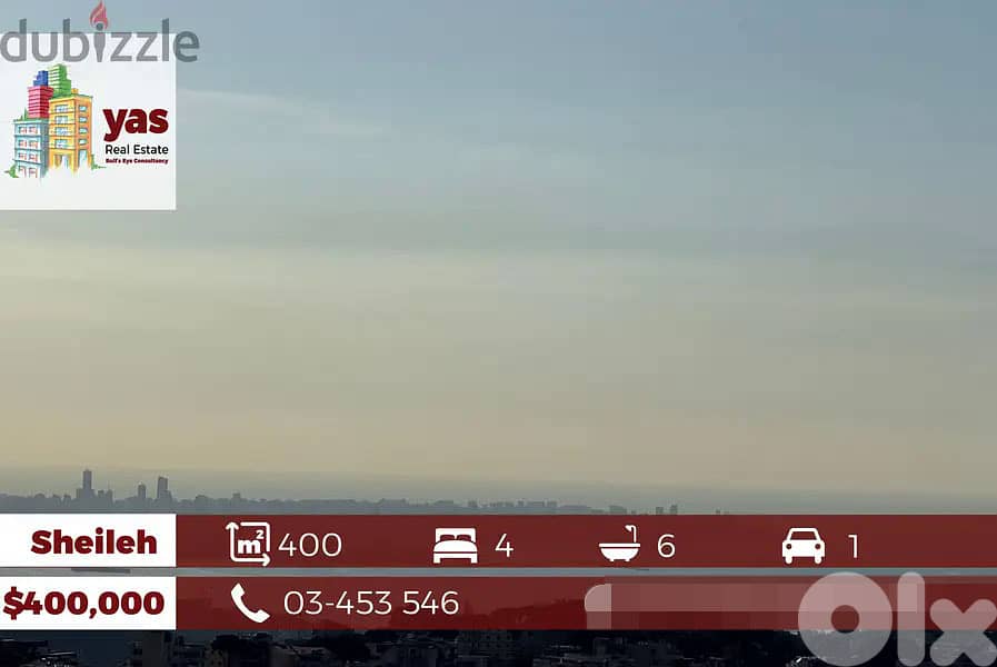 Sheileh 400m2 | Duplex | Lease To Own | New | Super Luxury | 0