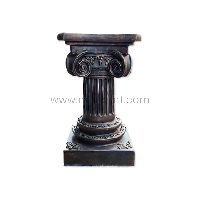Timeless Roman Pillar – 55cm Italian Resin Column for Home Decor 4