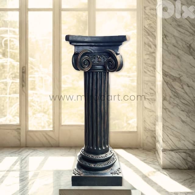 Classical Roman Pillar – 80cm Italian Resin Column for Home Decor 0