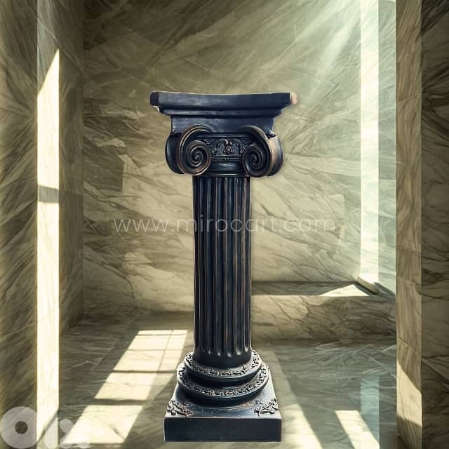 Classical Roman Pillar – 80cm Italian Resin Column for Home Decor 2