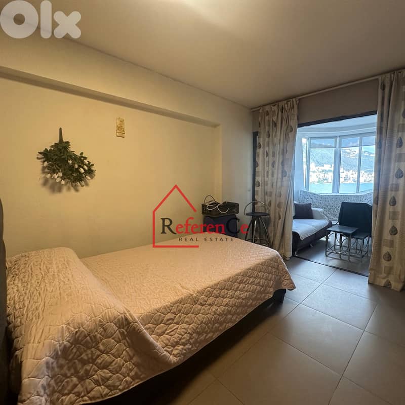 Furnished chalet for rent in Jounieh شالية مفروشة في جونية للايجار 6