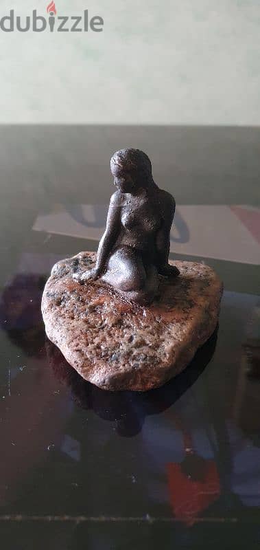 antique bronze statue hand made
