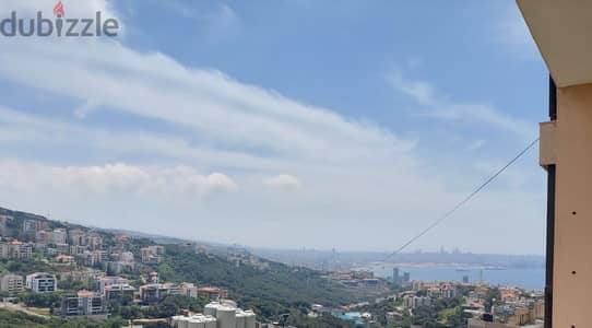 Apartment+Panoramic mountain/sea view 4 Sale in Aoukar -شقة عوكر